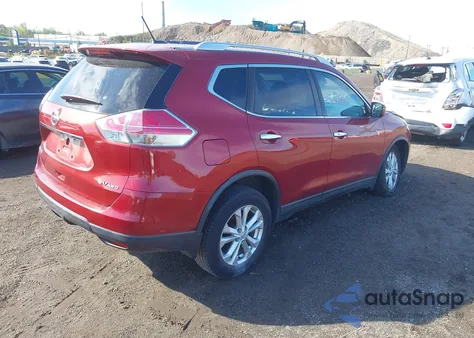 2016 Nissan Rogue S/Sl/Sv z USA, uszkodzony, nr VIN KNMAT2MV2GP727199